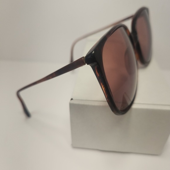 Rare Marco Polo Hand Made Italy Sunglasses Size 59-20 Demi Frame Only main image 12